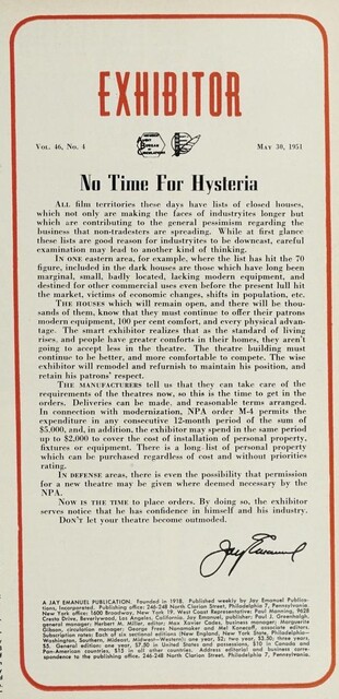 The Fate of Most Single Screen Theaters