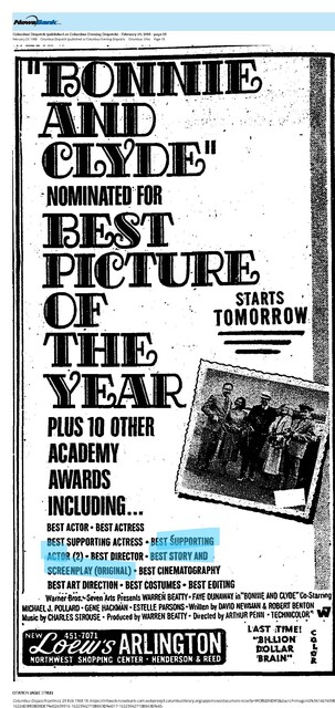 Robert Benton, RIP (1932 - 2025), Gene Hackman, RIP (1930 - 2025)