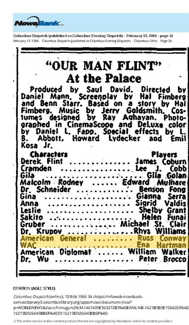 Ena Hartman, RIP (1932 - 2025)