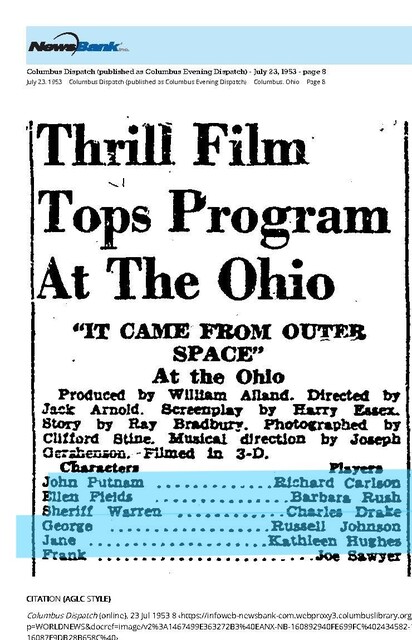Kathleen Hughes, RIP (1928 - 2025) / Barbara Rush, (1927 - 2024)