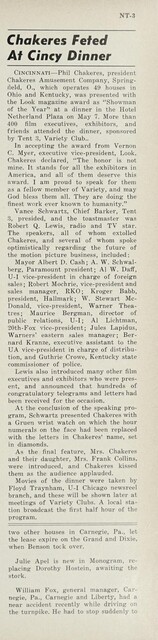 Theater Showman and More