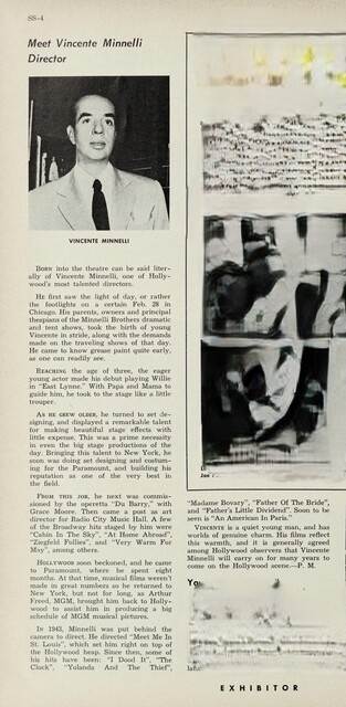 The Great Motion Picture Directors--Vincente Minnelli