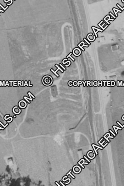 Aerial photo of Mountaineer Drive-In