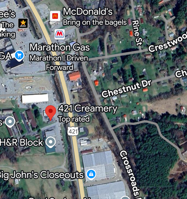 Google Map view of theatre location