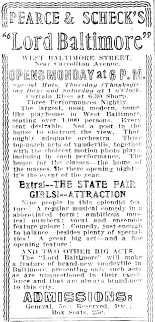 Lord Baltimore Theatre