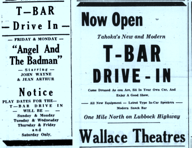 T-Bar Drive-In