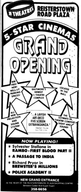 Reisterstown Road Plaza 5 Star Cinema