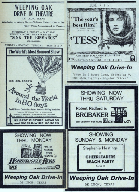 Weeping Oak Drive-In