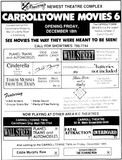 ["Carrolltown Cinemas 6"]