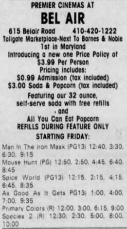 Premier Cinemas at Bel Air