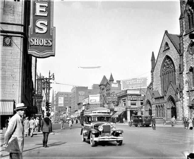 1931 photo courtesy Michigan Memories.