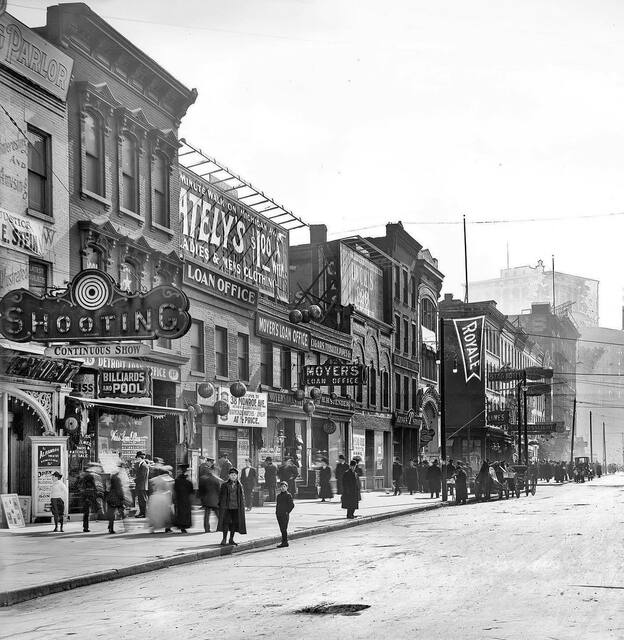 1908 photo courtesy Michigan Memories.