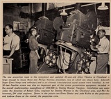 <p>The November 6, 1961 edition of the Box Office shows Stanley-Warner workers demonstrating the Norelco Universal 35mm/70mm projection with Ashcraft Super Cinex lamps right after the June 1961 remodel. These installations also comes along with a six-channel transistorized sound system and a 50ft Pearlite screen.</p>
            
              <p>The names of the operators were shown below.</p>
              