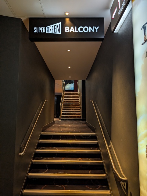 SuperScreen Balcony signage