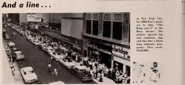 The Line for "The King and I"