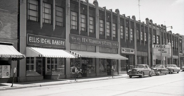 1955 photo as Skating Palace credit DeKalb County History Center.
