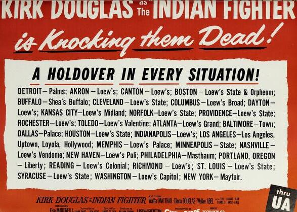 Trade ad / Kirk Douglas, RIP (1916 - 2020)