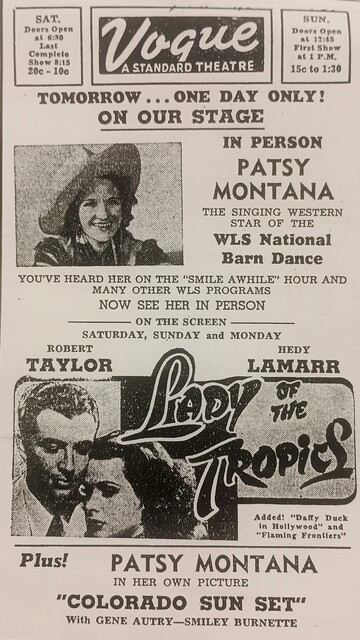 VOGUE Theatre; Kenosha, Wisconsin.