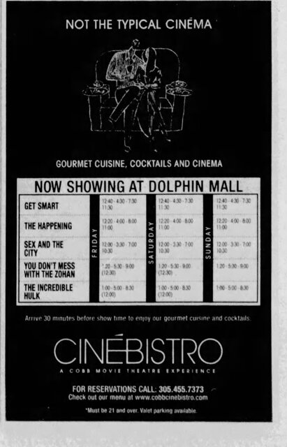 CMX Dolphin 19 & IMAX 