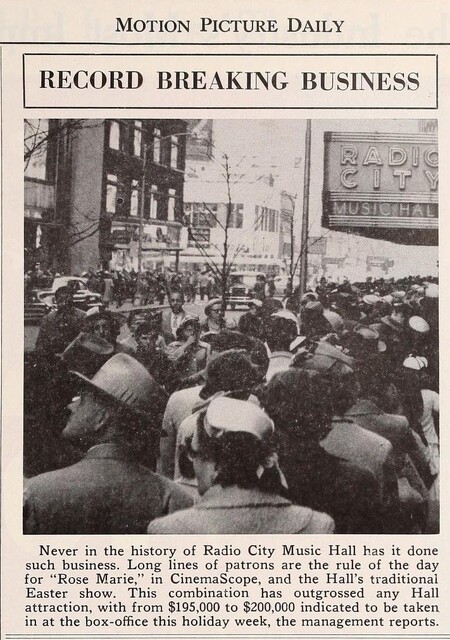 The Line for "Rose Marie"