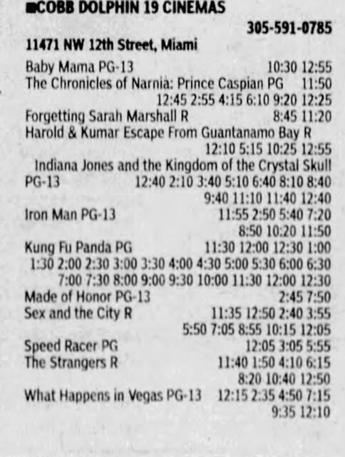 CMX Dolphin 19 & IMAX 