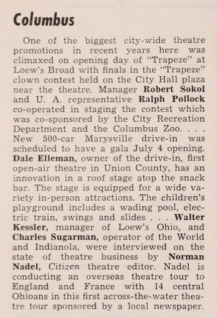 July 1956 News