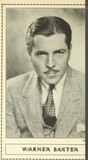 Columbus, Ohio Born, Warner Baxter won the Second Academy Award Given for Best Actor