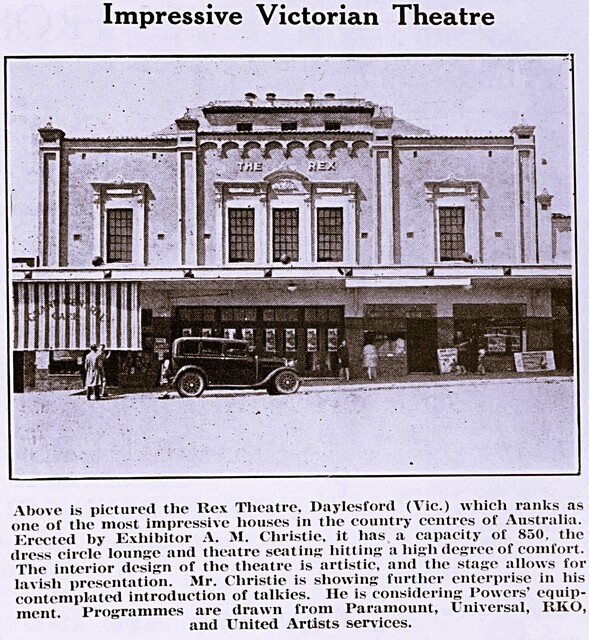 Rex Cinema 47 Vincent Street, Daylesford, VIC