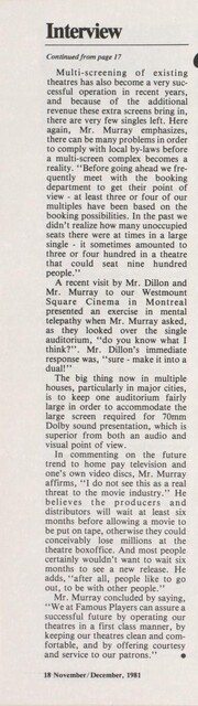 How to Find the Location for a New Theater - Part II