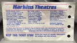Hawkins Theater ticket stub