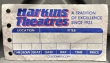 ["Hawkins Theater ticket stub"]