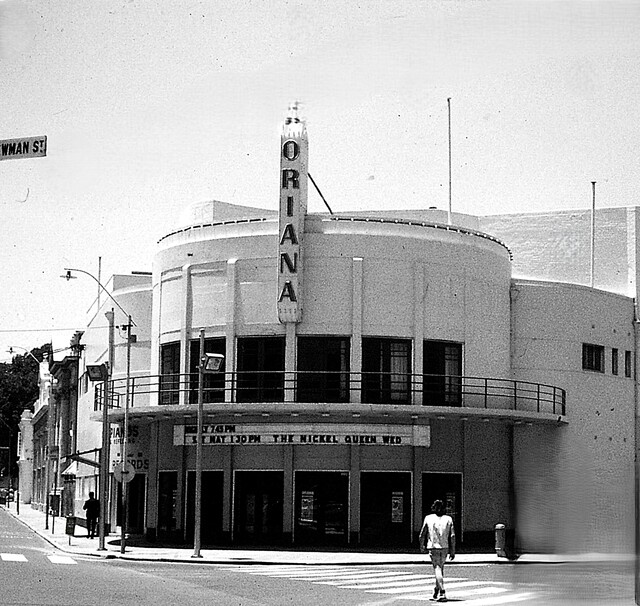 Oriana Theatre 177 High Street, Fremantle, WA - Final screening 1971