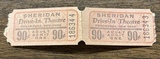 ["Sheridan Drive-In ticket stubs"]