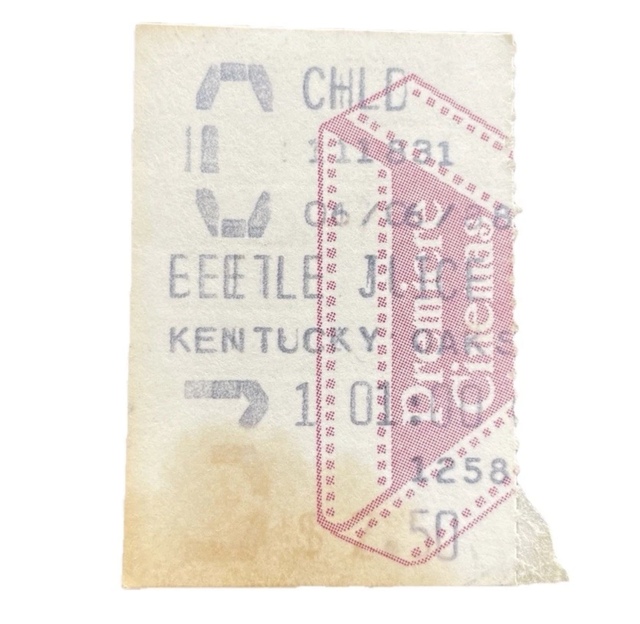 Kentucky Oaks 12 ticket stub