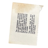 ["Kentucky Oaks 12 ticket stub backside"]