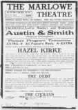 ["January 26, 1913 Newspaper Advertisement"]