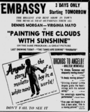 <p>January 26, 1952. “Angelo” was called Il Mulatto in Italy and was a very sensitive and beautiful movie.</p>
              
