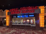 <p>Taken on June 29th, 2025. It looks like Sunset got the memo, and unfortunately replaced their electronic marquee with the now standard TV screens. As with Regal’s locations now, the box office sits abandoned, instead asking patrons to order their tickets at the concession stand.</p>
            
              <p>The films showing are: F1 (IMAX too), 28 Years Later, Ballerina, Elio, Final Destination Bloodlines, How to Train Your Dragon (2025…), The Life of Chuck, Lilo & Stitch (2025…), M3GAN 2.0, Materialists, and Mission: Impossible - The Final Reckoning.</p>
            
              <p>Fun fact: Prior to Regal retrofitting its locations in the valley in the mid-2000s for stadium seating, this location got a makeover. It looks like the original Act III design (which can be seen over at CinemaTour) either got dated REAL quick or it didn’t sit well with locals. So Regal gutted both the box office and concession stand in favor for a more… simplistic design. Remnants of the Act III era still remain, in the auditoriums, the walls, the corridors… and well, the bathrooms.</p>
              