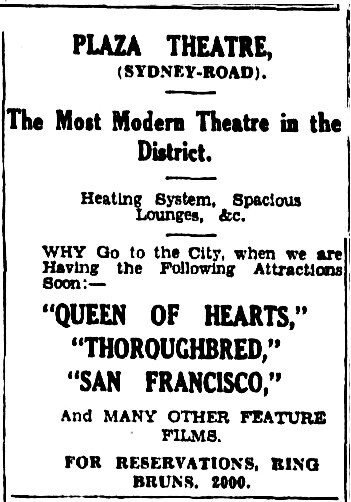 Plaza Theatre 368 Sydney Road, Melbourne, VIC