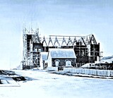 Perth Town Hall Barrack Street and Hay Street, Perth, WA - 1868