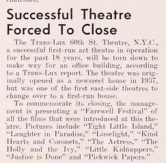 Closing (1955)