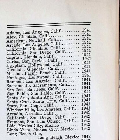 S. Charles Lee, Theater Architect (1942)