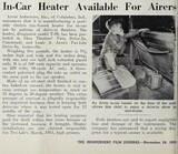 In-Car Heater (1953)