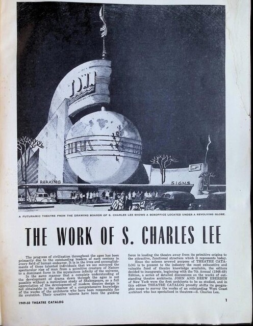 S. Charles Lee, Theater Architect (1949)