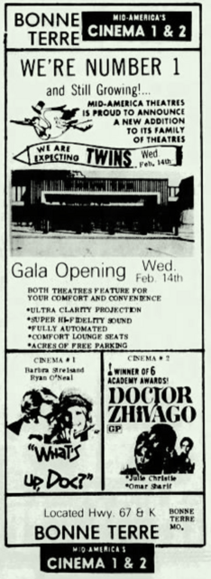 Bonne Terre Cinema 1 & 2