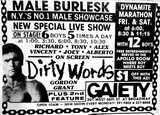 ["Gaiety Burlesk"]