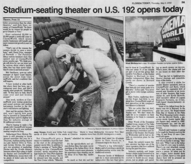 Cinemaworld West Melbourne 15