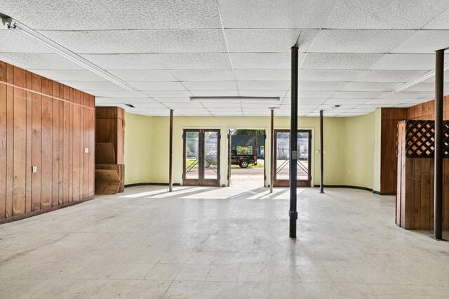 Looking towards main entrance