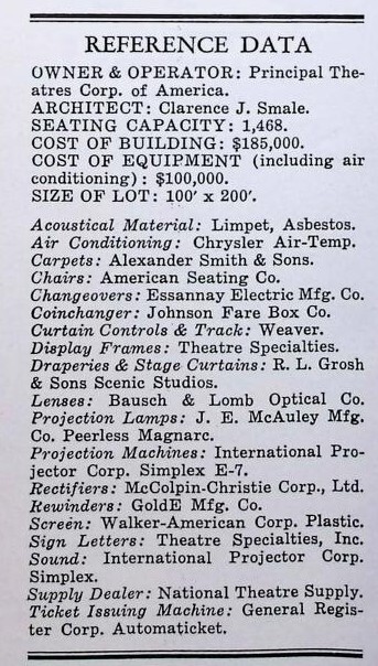 Clarence J. Smale, Theater Architect (1949)