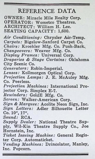 William H. Lee, Theater Architect (1949)